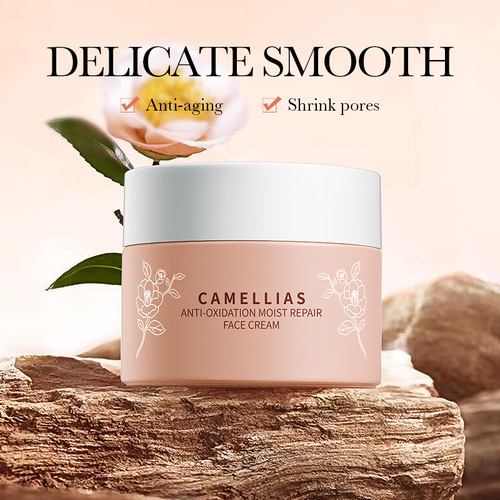 All English BIOAOUA Camellia Antioxidant Hydrating Repair Cream, Moisturizing Skin Care Cream, Cross-border Trade Wholesale