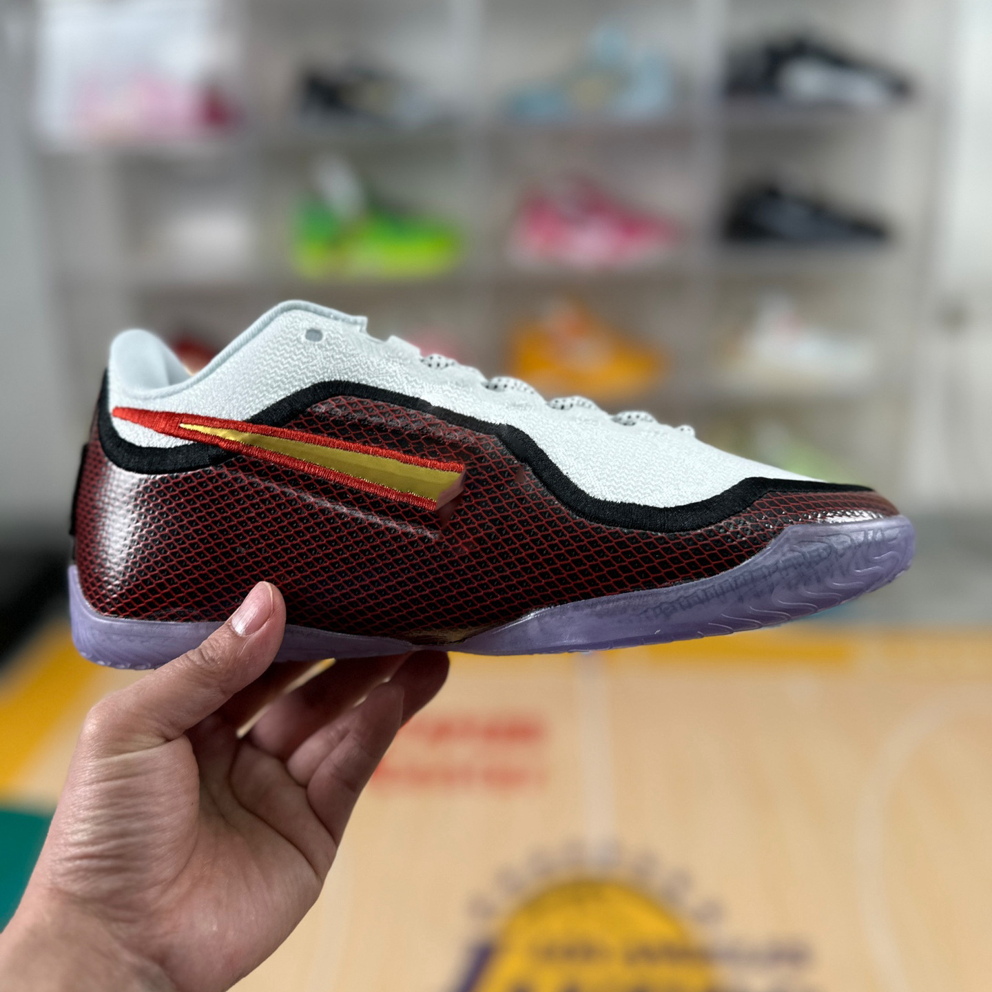 Comercio exterior LeBron 23 zapatos de baloncesto anti-torsión anti-deslizante James 23 zapatos de fútbol de combate para hombres