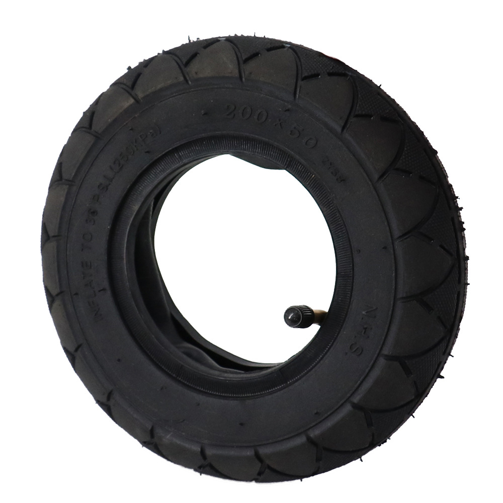 批发 小海豚电动滑板车内外胎 200x50迷你电动车轮胎 8寸充气滚轮