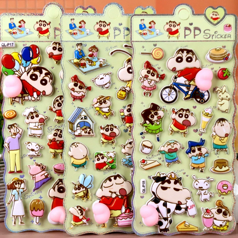 Sanrio, гель для кожи ягодиц, детская наклейка с мультфильма, антистресс, единорог, панда