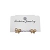 Live streaming basic jewelry doudou earrings women's light beads small earrings zircon drop oil alloy earrings