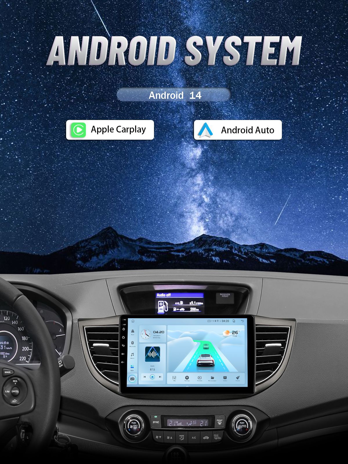 Suitable for 15-18 Chevrolet S10 Isuzu Dmax Android Large Screen Navigation Player Wireless Carplay