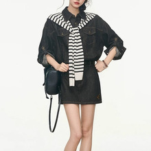 7.20新品 WESTAYONE水洗连衣裙短裙女2025新款小个子韩系通勤