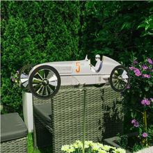 Garden Racer Windmil花园赛车园艺装饰摆件风车金属工艺品跨境
