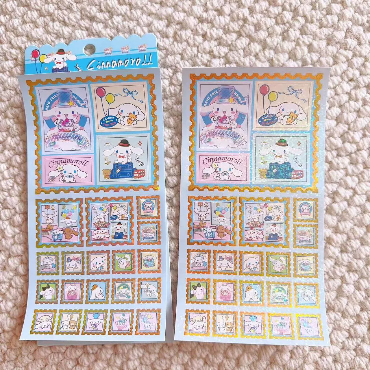 Стикеры (Sanrio) милые мультяшные самоклеящиеся водостойкие наклейки для школьников, набор