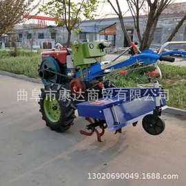 小型手扶拖拉机图片 移动式手扶拖拉机 犁地开沟除草机 旋耕机