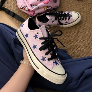 �¿�Chuck 70 Stars��ɫ����ӡ���͎ͷ���ЬŮ�ļ���Ь��A17820C