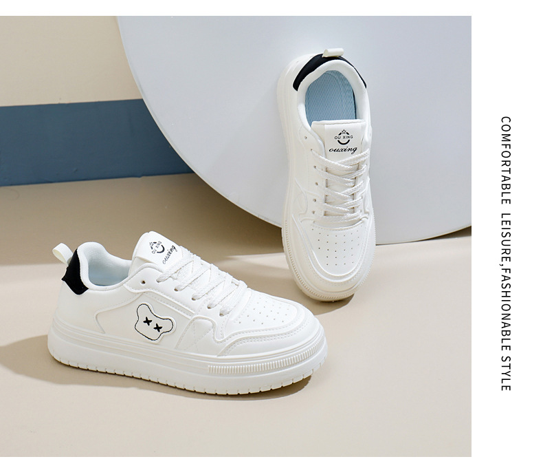 2024 autunno bianco nuova versione coreana ins studentessa altezza crescente suola spessa sport tavola scarpe casual tendenza_voghion.com