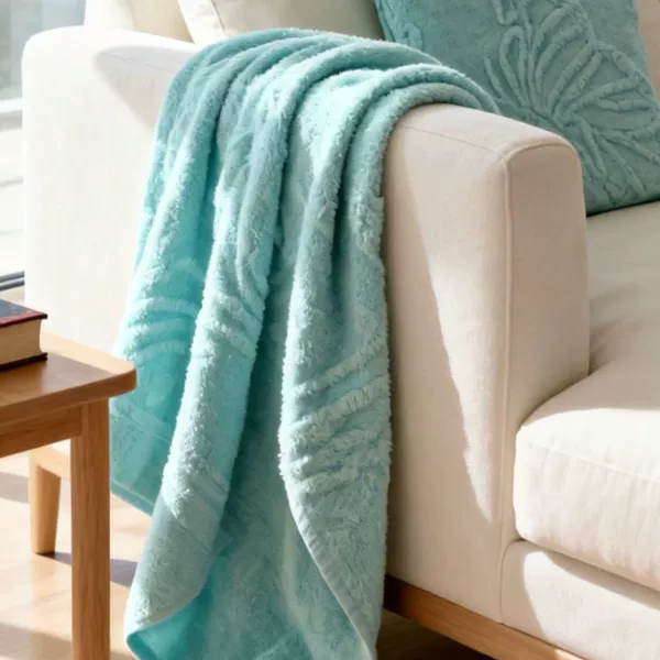 Thickened Coral Fleece Blanket, Home Textiles, Bathrobe, Towel, Absorbent Double-Sided Blanket, Export Customization