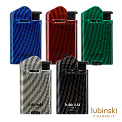 Lubinski Cigar Lighter Zinc Alloy Blue Flame Single Direct Visible Transom Portable LUBINSKI Lighter