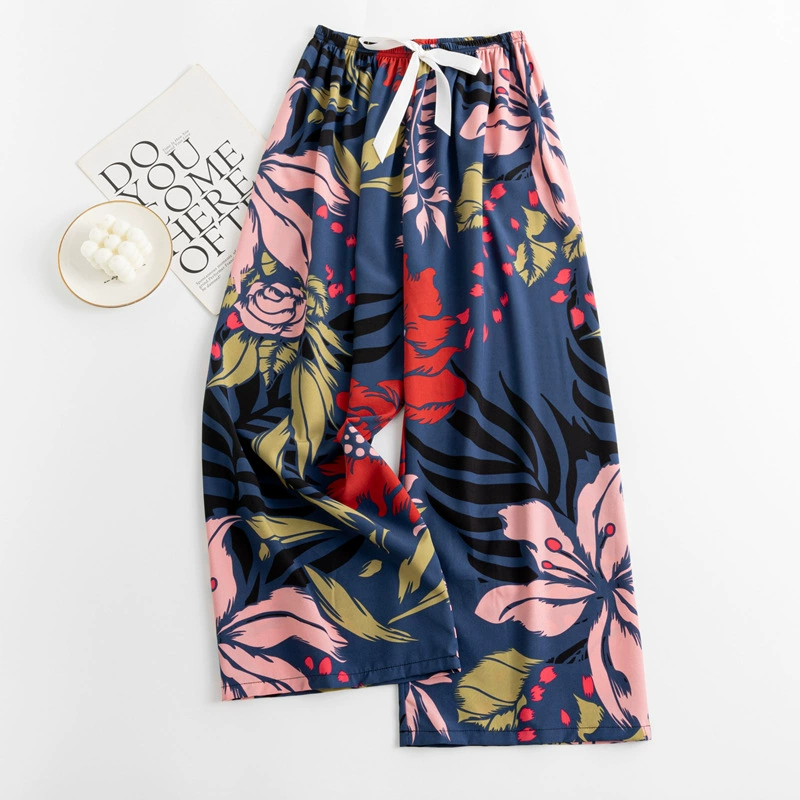 (Cross-border trading), summer thin comfortable cartoon trousers, oversize