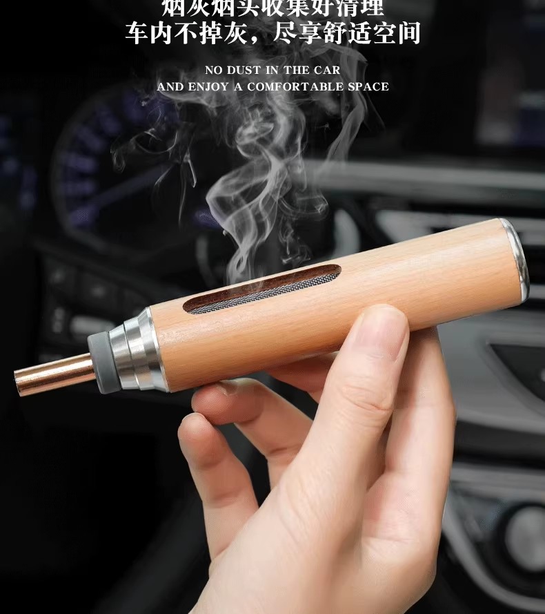 Car Ashtray for Lazy Smokers, Prevents Ash from Falling, Useful for Smoking in the Car, Eliminates Ash Dispersion, Anti-Fly Ash Smoke Cover for Vehicles