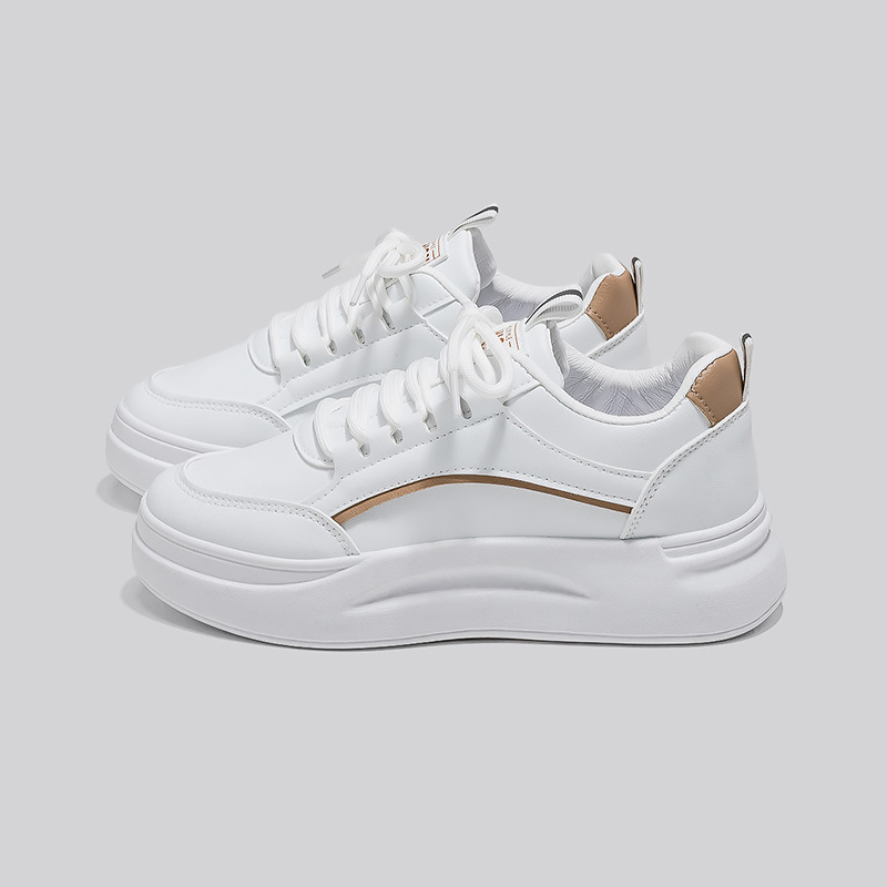 SH835 zapatos blancos para mujeres 2024 verano nuevos zapatos transpirables para estudiantes coreanos zapatos casuales con suela gruesa