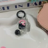 [Ball Buckle] Rose Black Bag