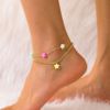 Ring, fashionable ankle bracelet, accessory, European style, suitable for import