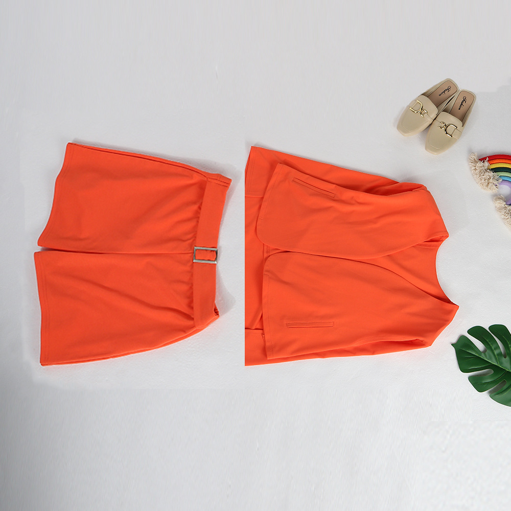 Title 13, Womens Cardigan Half Sleeve Shorts Two-piece S...