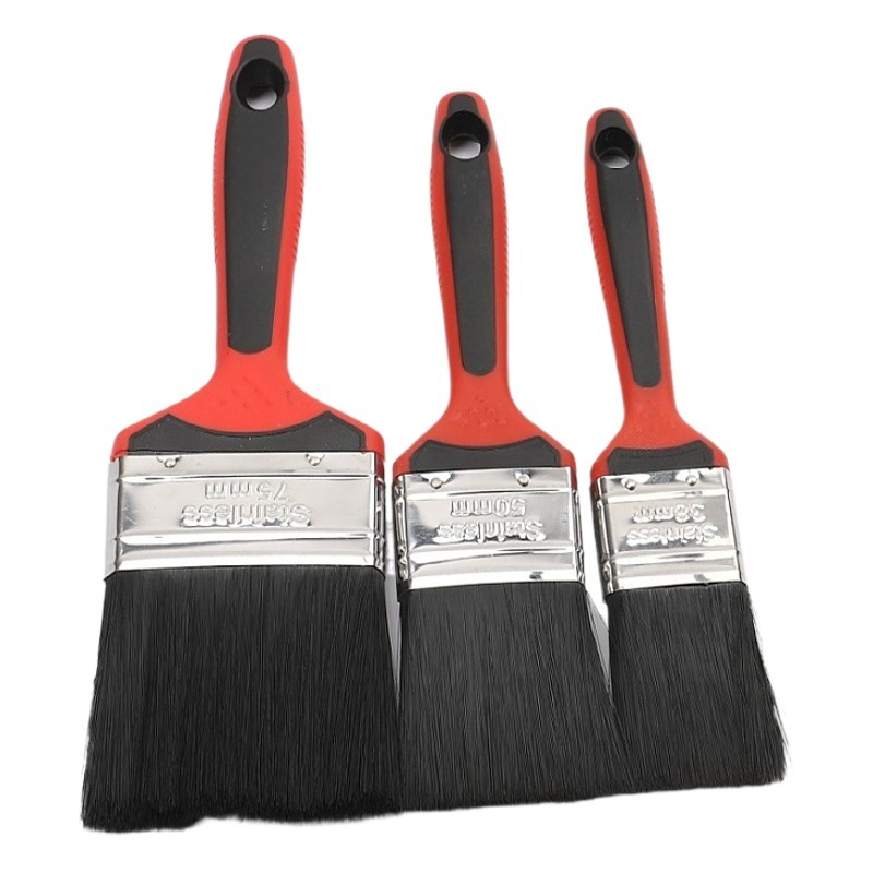 Mango de plástico cepillo de pintura de lana larga engrosada cepillo mango largo cepillo industrial cepillo para la limpieza del hogar