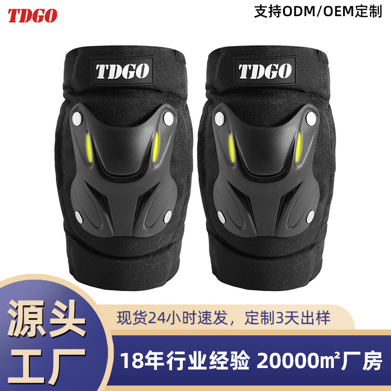 TDGO motocicleta hombre rodilla