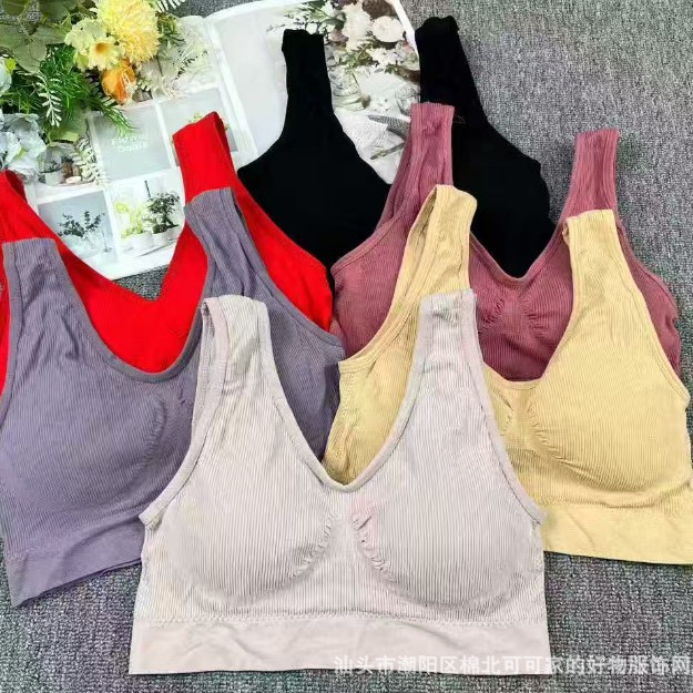 A5651 # stock bajo de alta calidad sin costura mujer hombro ancho belleza espalda deportiva bra yoga ropa interior