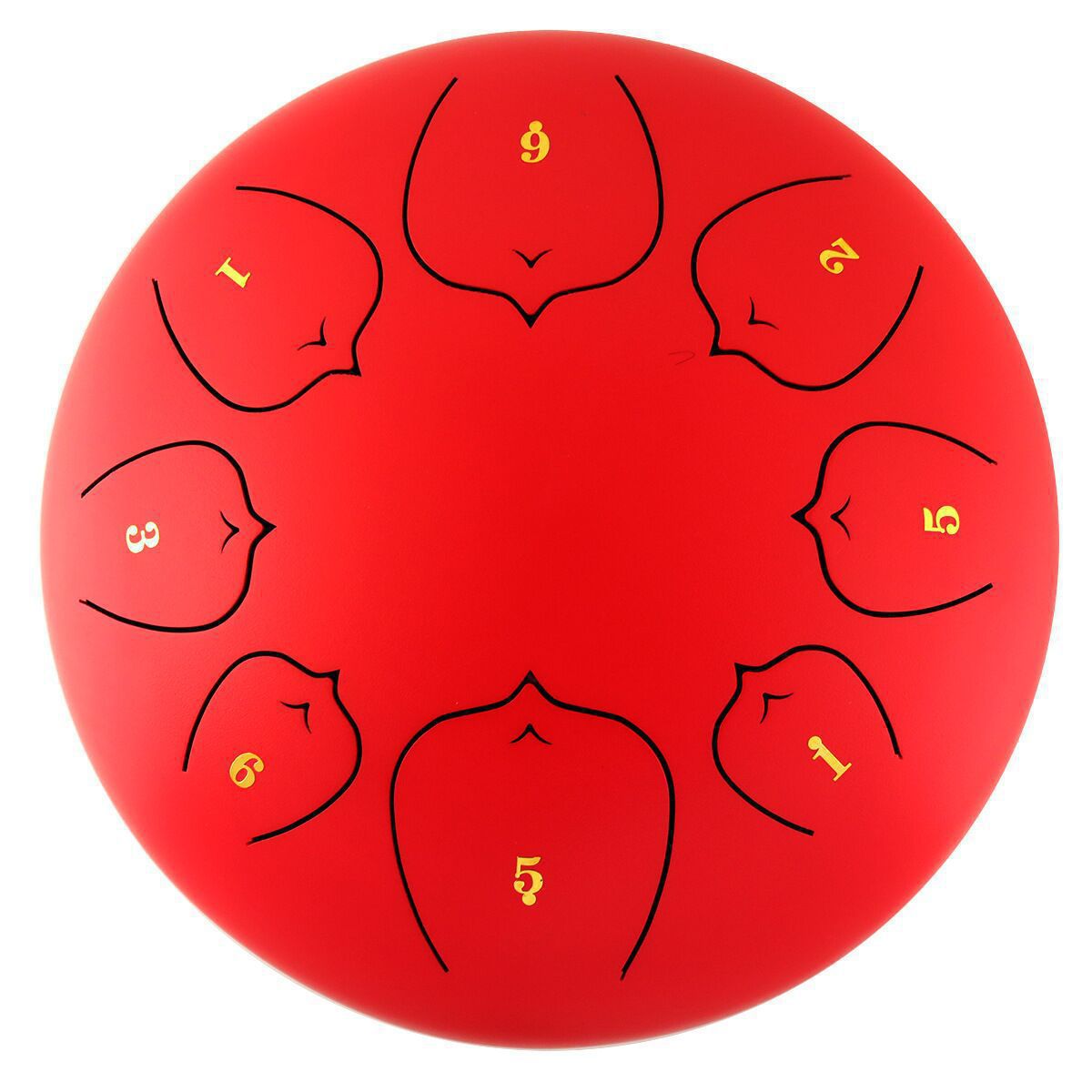 Comercio exterior transfronterizo tambor etéreo 6 / 8 / 10 / 12 pulgadas 15 tonos tambor de niños olvidar tambor de preocupación tambor de disco adulto tambor etéreo