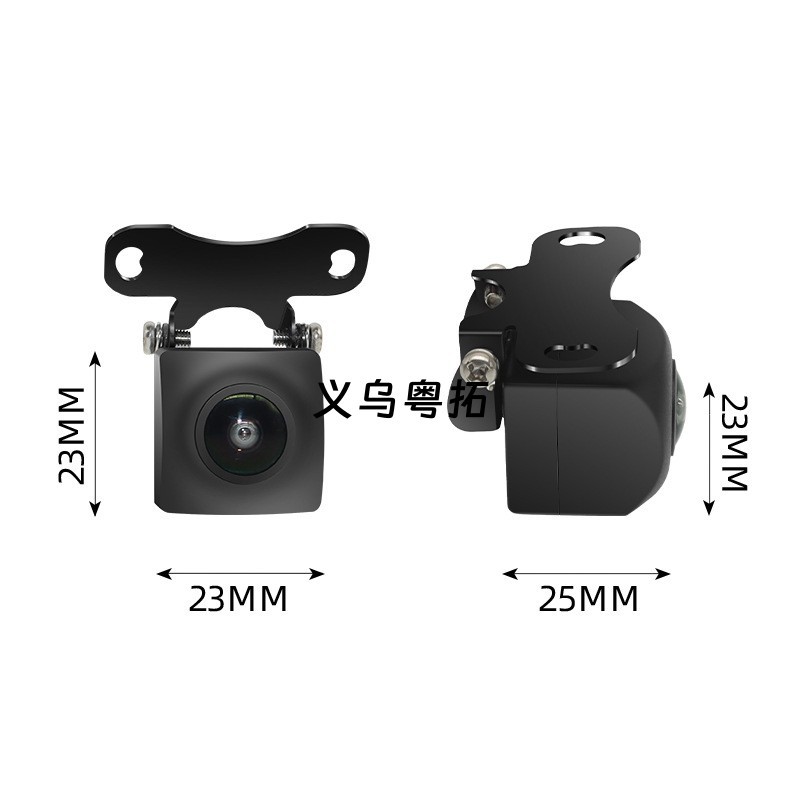 HD high-definition night vision 170 ° Wide-angle fisheye car rearview camera with high-definition night vision AHD