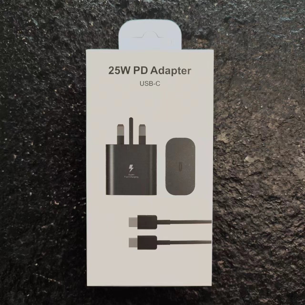 Aplicable a Samsung S23 cargador de teléfono PD25W cabeza de carga rápida S24 / S22 / S21 cabeza de carga al por mayor