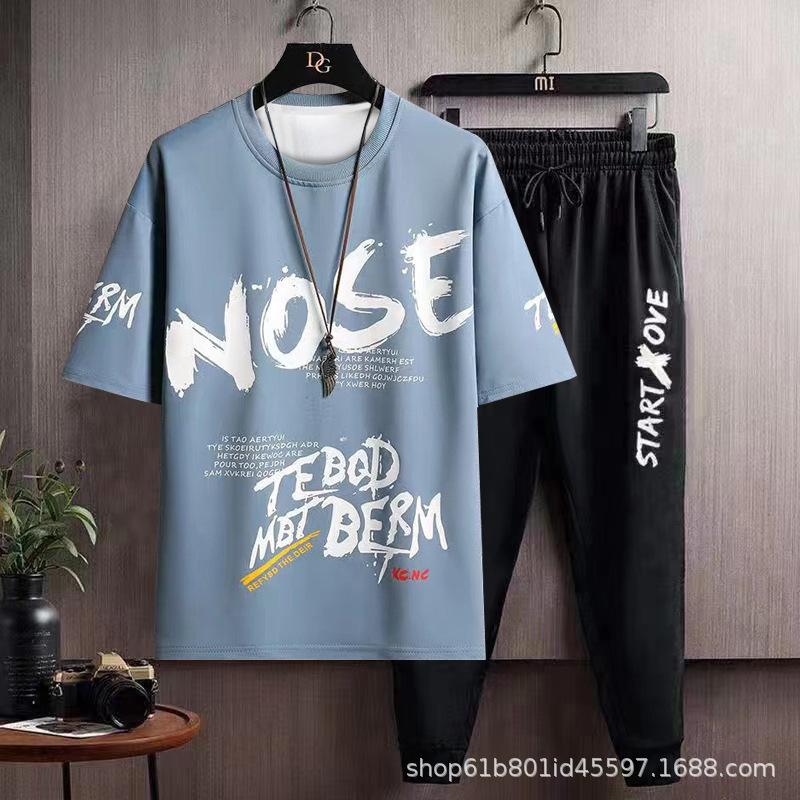 [바지 세트] NOS 블루