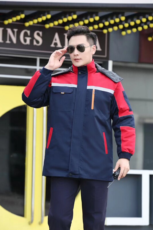 冬季棉服工作服棉衣劳保服可拆棉袄冷库防寒冬装工装防静电|undefined