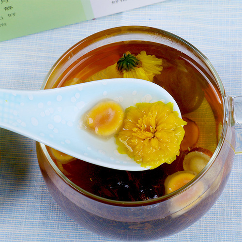 Luo Han Guo Fat Sea Chrysanthemum Tea Licorice Kumquat Combination Herbal Tea Moisturizing Tea Five Treasures Tea Manufacturer One Piece Dropshipping