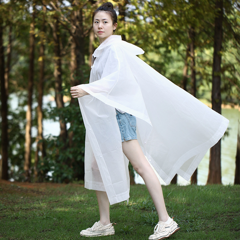 Long travel raincoat for men and women outside climbing for hiking
