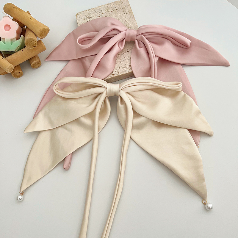 Elegant Lady Bow Knot Cloth Hair Clip display picture 3