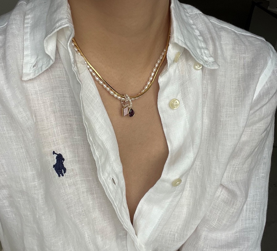 Retro Geometric Copper Plating Pendant Necklace 1 Piece