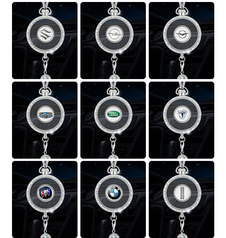 Specially Designed for Foreign Trade, Perfume Car Hangings, Aromatherapy Car Accessories, Long-Lasting Light Fragrance, High-End Fragrance for Men, and Car Interior Decorations for Women