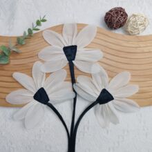 不规则布艺荷花花朵DIY衣服窗帘帘头飘带装饰服装辅料手工饰品