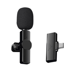 New Wireless Lavalier Microphone K3PRO, Bestselling on Amazon for Cross-Border Sales, Clear Audio Reception, Smart Noise Cancellation, Factory