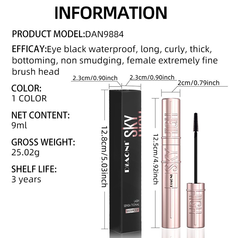 DIAONI Ojo rizado súper grueso negro_voghion.com