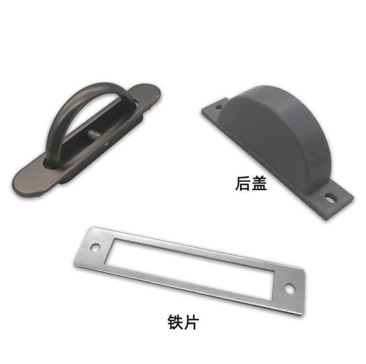 日式鋅合金榻榻米拉手內嵌式旋轉翻轉隱形暗拉手櫥櫃抽屜櫃門把手