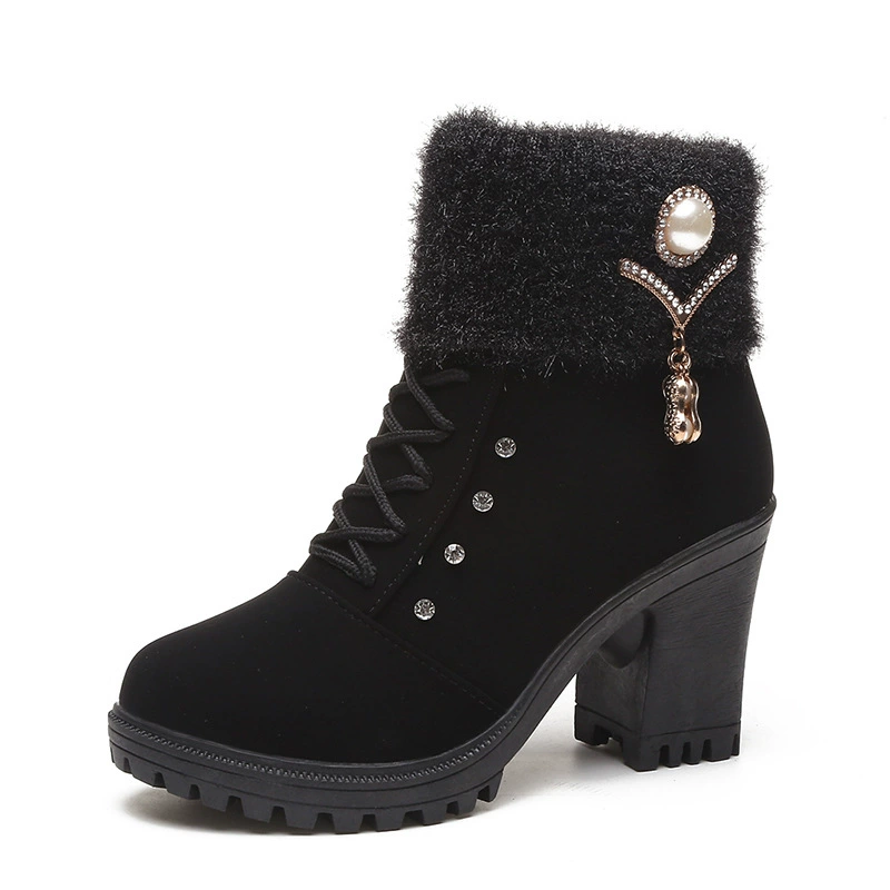 Martens, winter warm low boots, 2024 years