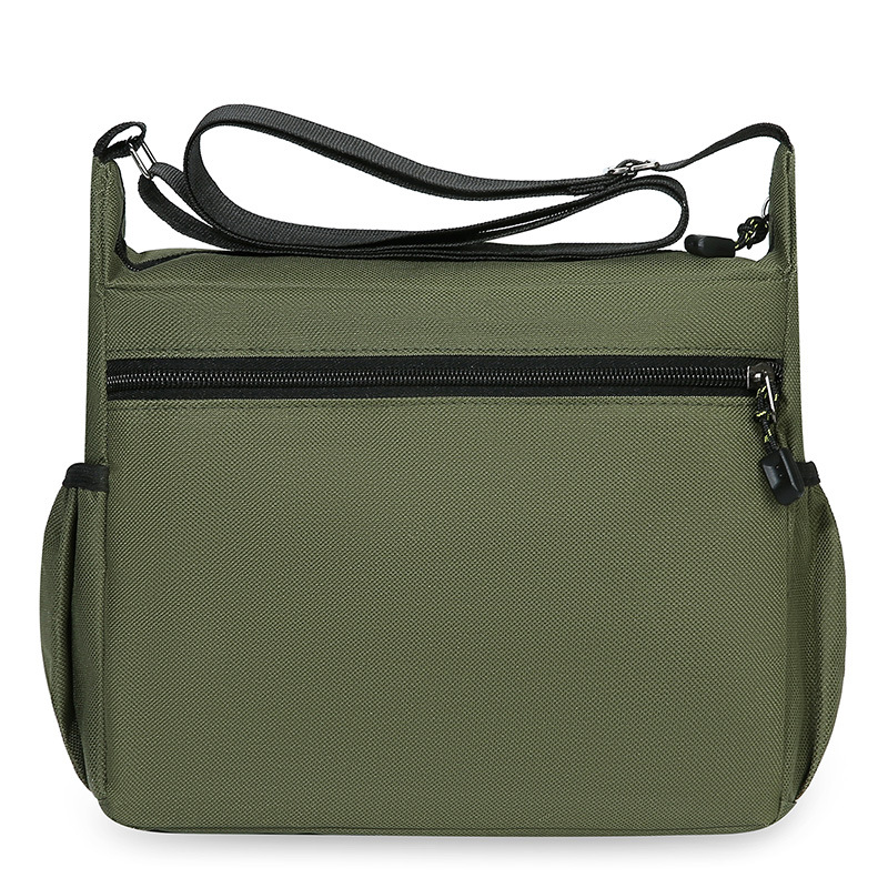 Bolsa de mensajero de los hombres de múltiples capas de cinco capas de gran capacidad Bolsa de hombro de los hombres mochila impermeable resistente al desgaste multi-Bolsillo Bolsa de negocios