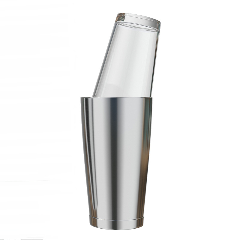 304 Stainless Steel Hall Cup set American Winery Shaker cóctel Shaker Winery Cross - Border Glass Shaker image 6