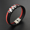 Woven bracelet stainless steel, accessory, wholesale