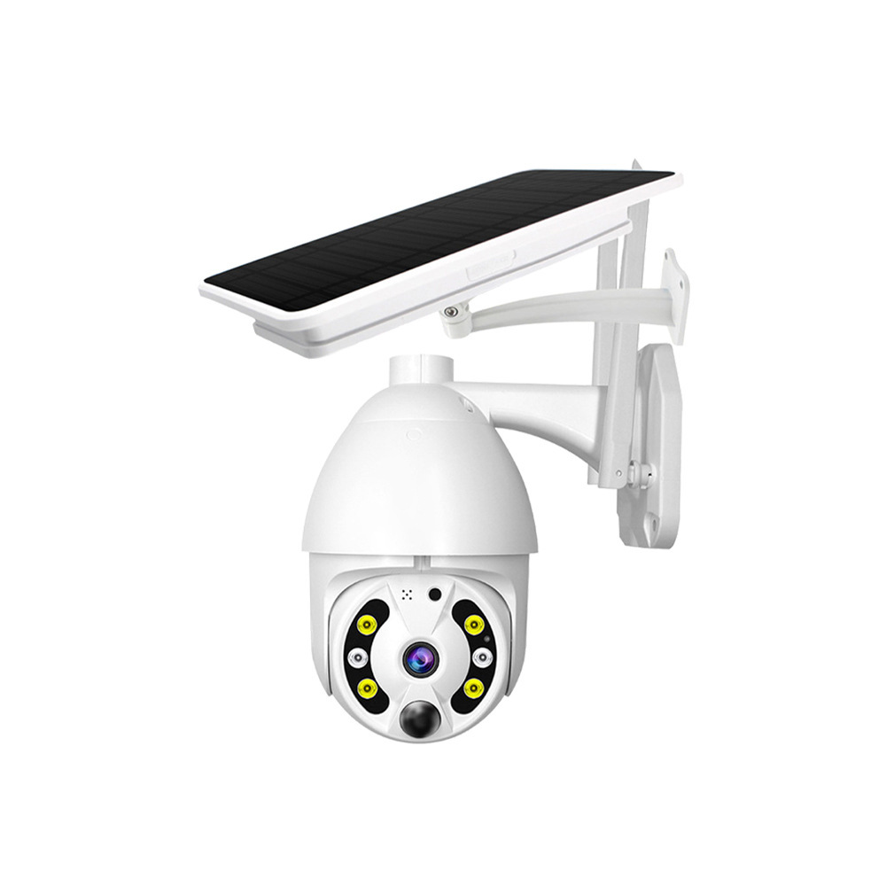 Cámara de vigilancia de alta definición para el hogar, red inalámbrica panorámica de 360°, monitoreo solar de bajo consumo de 3MP, venta al por mayor transfronteriza