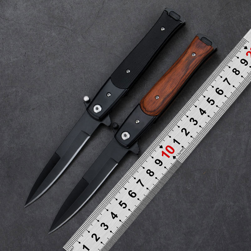 户外折叠刀剑鱼野营战术刀具高硬度防身迷你小刀多功能求生刀