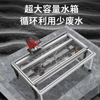 出口欧美台式倒角机 可伸缩机架45度斜切瓷砖切割机 无尘倒角器