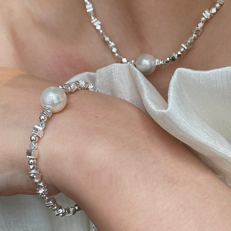 Retro Geometric Copper Plating Necklace 1 Pair