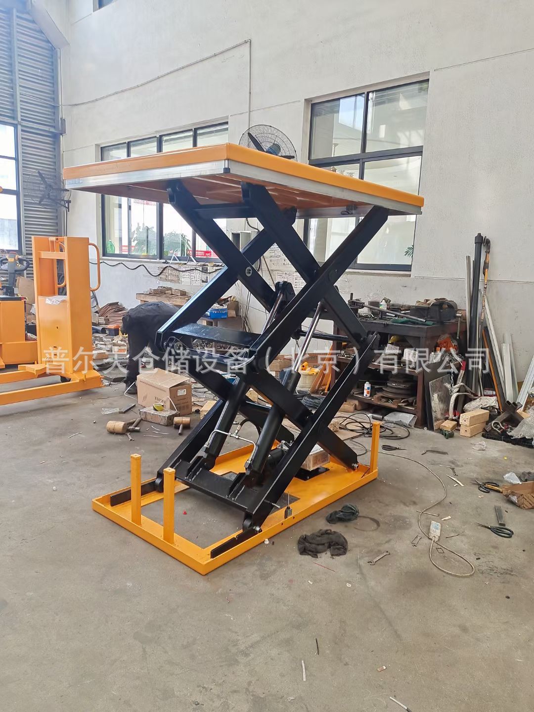 非标固定升降平台超低升降机工位车电动液压升降机北京厂家