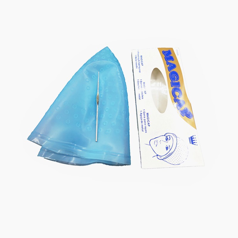 Fabricante sombrero de teñido para hombres sombrero de teñido resistente a la tracción material de silicona herramienta de teñido de cabello con aguja de teñido image 2
