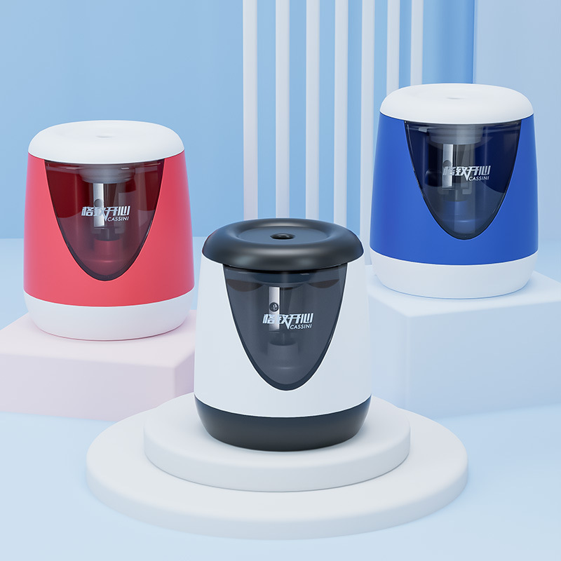 Sacapuntas eléctrico batería de litio Sacapuntas de lápiz automático fuente de alimentación de la batería sacapuntas Sacapuntas de lápiz fuente de alimentación doble sacapuntas cuchillo libre núcleo