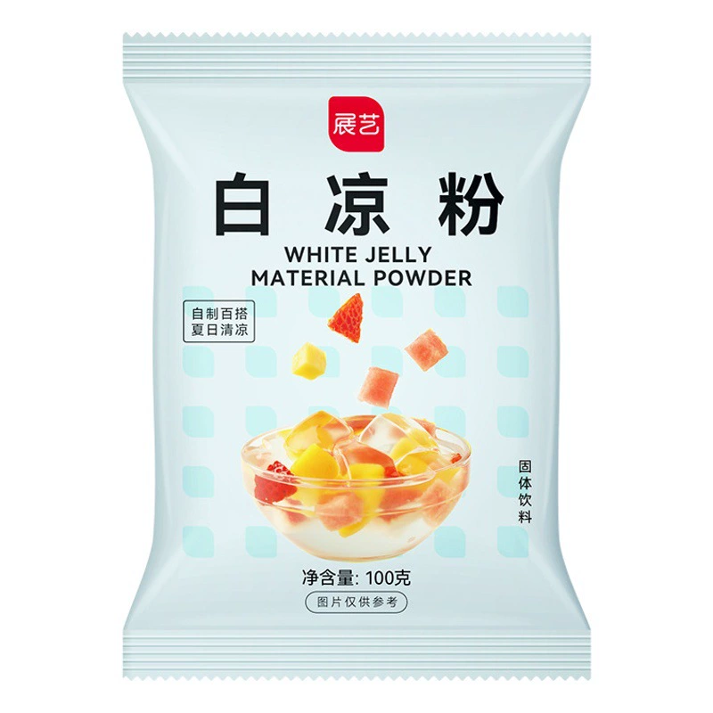 Выставочное искусство Белое Желе порошок бытовые домашние желе порошок Детские специальные Желе выпечки сказочная трава порошок флагманский магазин коммерческих ледяной порошок