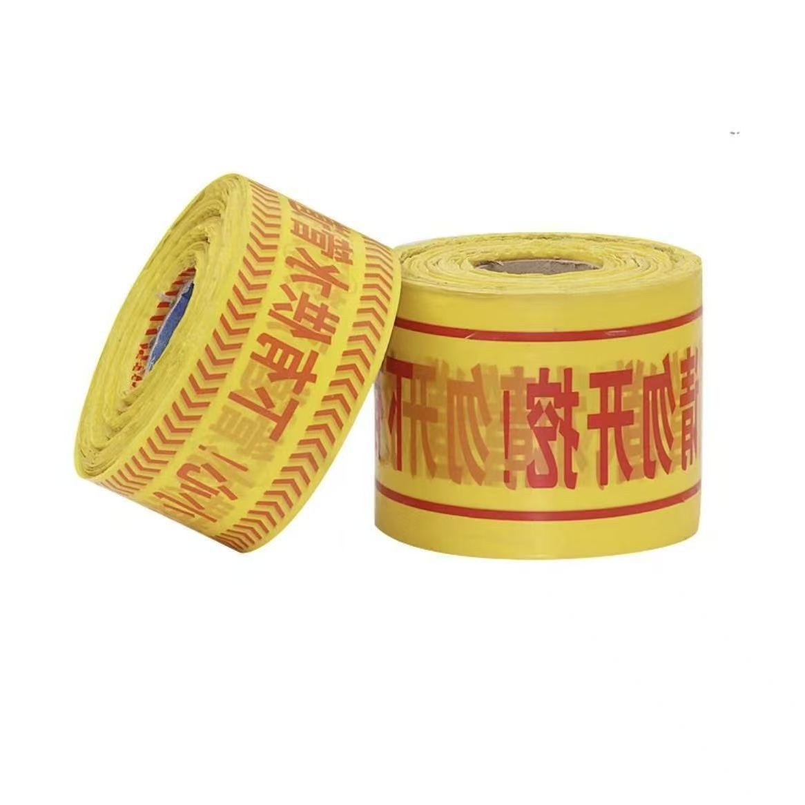 Pe Underground Warning Tape with Cable Underneath, Prohibiting Digging of Optical Cables, Thermal Power Pipelines, Gas Pipelines, and Water Supply Lines on Construction Sites